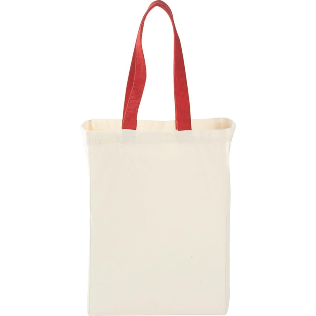 Nebraska 5oz cotton canvas grocery tote Green miniatura 9