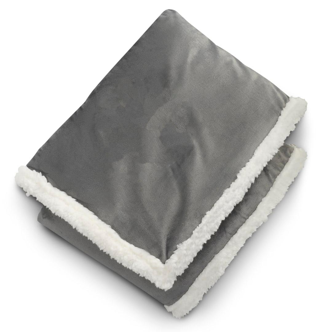 Field & co. 100% recycled pet sherpa blanket Grey miniatura 20