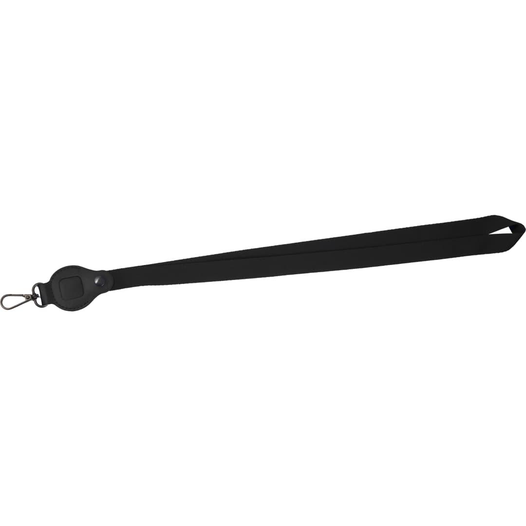 Recycled airtag lanyard Black miniatura 7