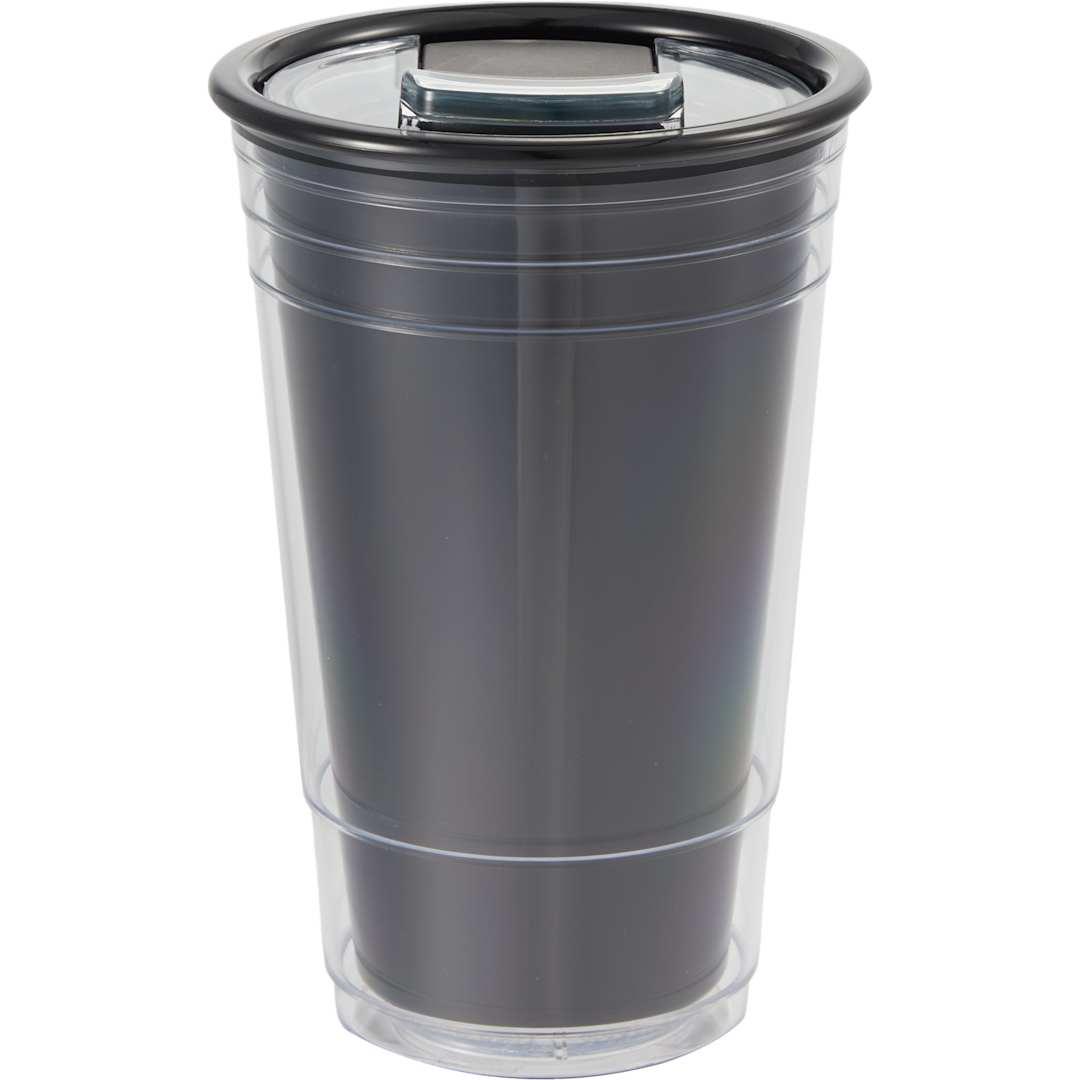Mipsy recycled double wall tumbler 16oz Black miniatura 4