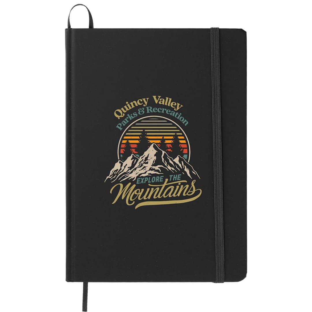 Fsc® mix 5 x 7 snap elastic closure notebook Red miniatura 9