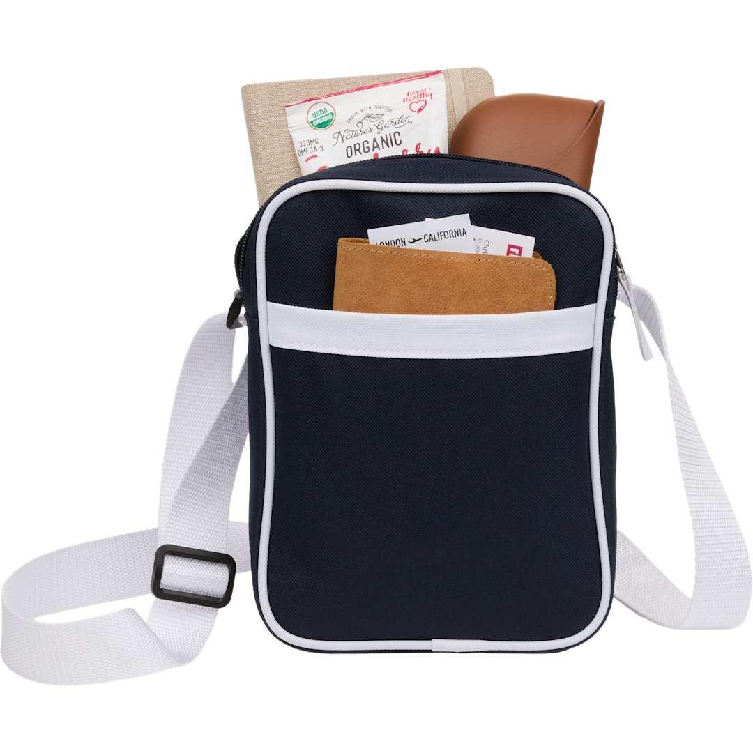 Varsity recycled crossbody Black miniatura 12