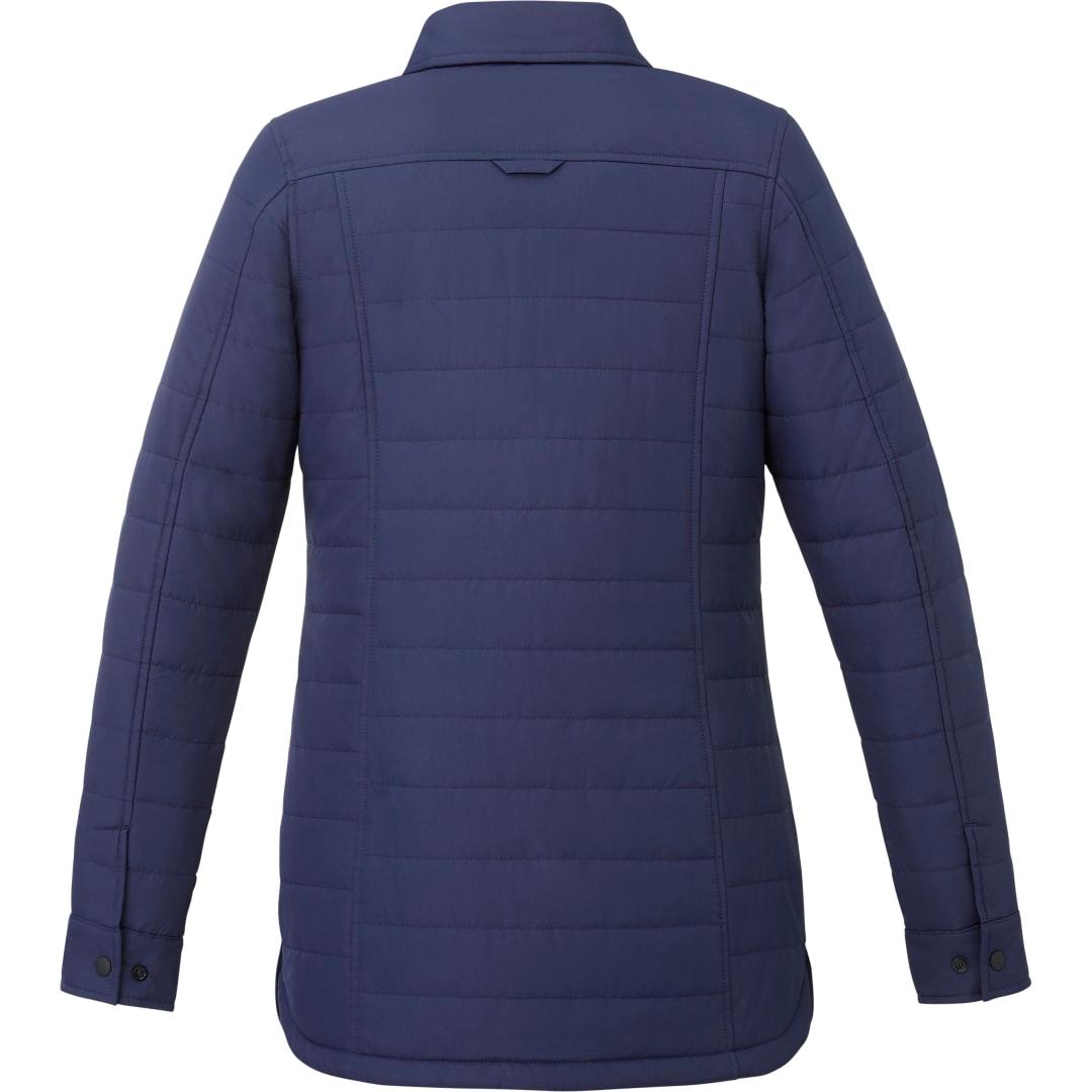 Womens porter eco insulated shacket Navy Blue miniatura 3