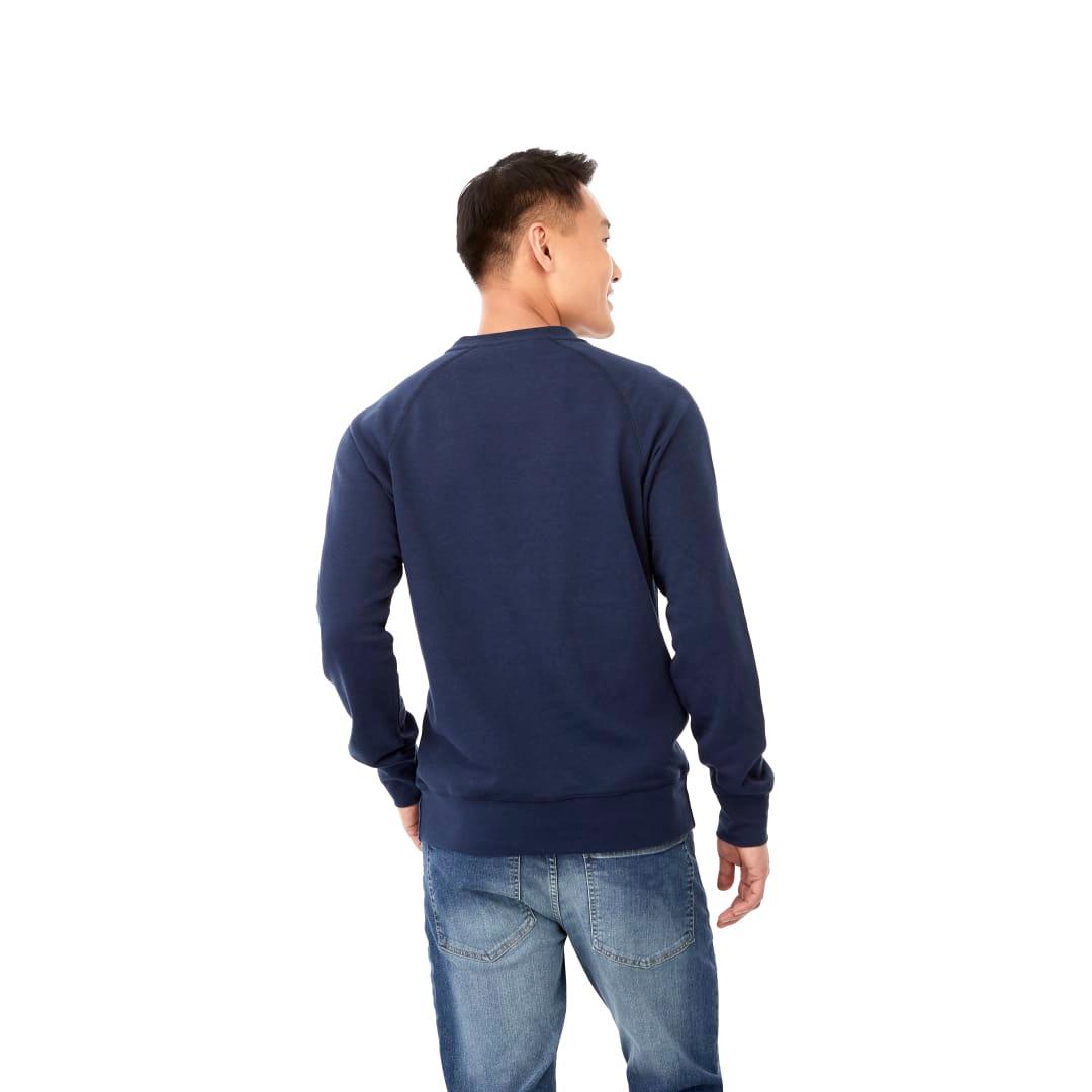 Mens kruger fleece crew White miniatura 7