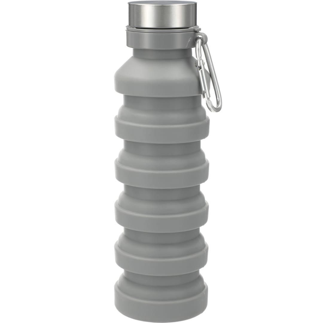 Zigoo silicone collapsible bottle 18oz Grey miniatura 15