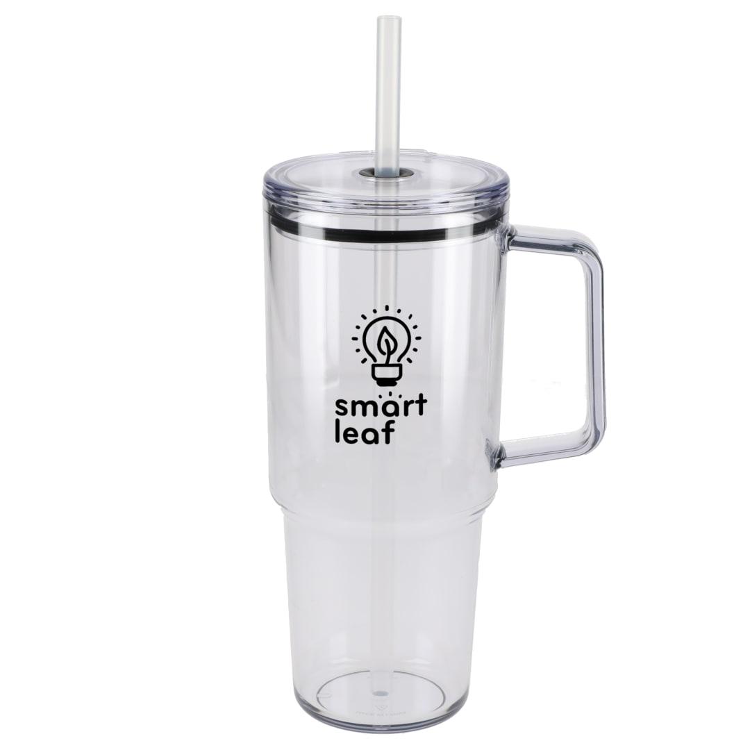 Lucien recycled acrylic travel mug 40oz Black miniatura 14