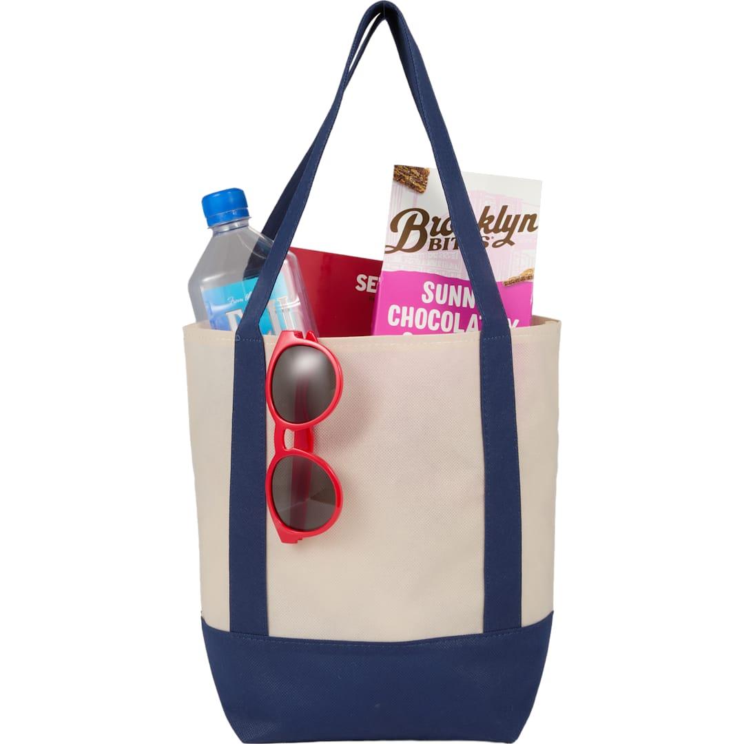 Lighthouse mini non-woven tote Black miniatura 21
