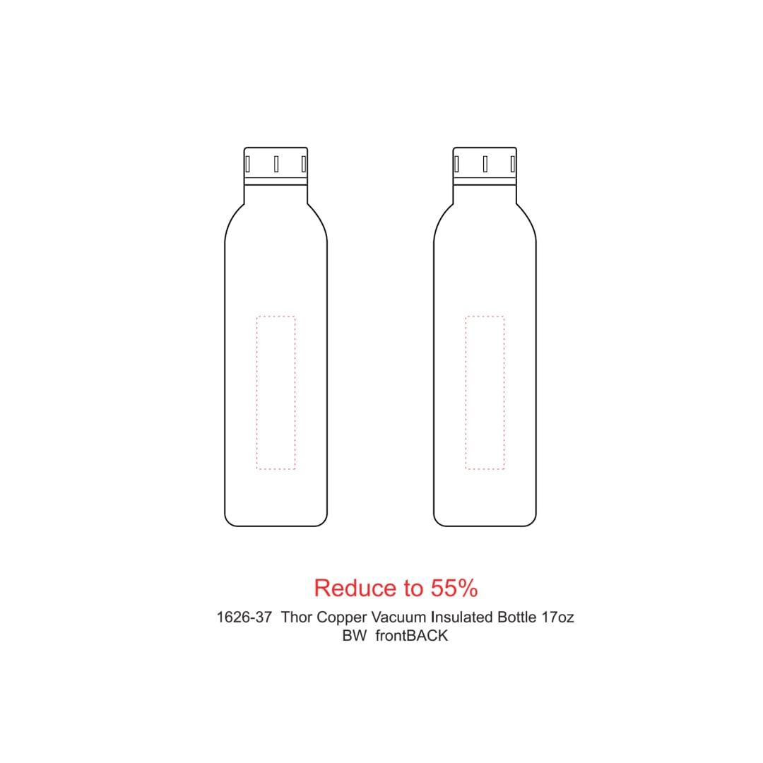 Thor copper vacuum insulated bottle 17oz White miniatura 10