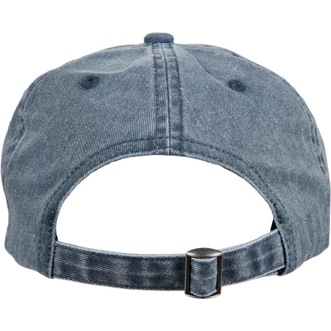 Recycled cotton washed 6 panel dad ballcap - unisex Khaki miniatura 13