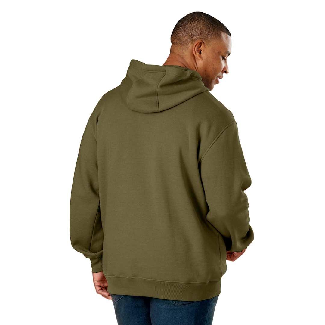 Berne heritage zippered pocket hooded sweatshirt - mens Black miniatura 3