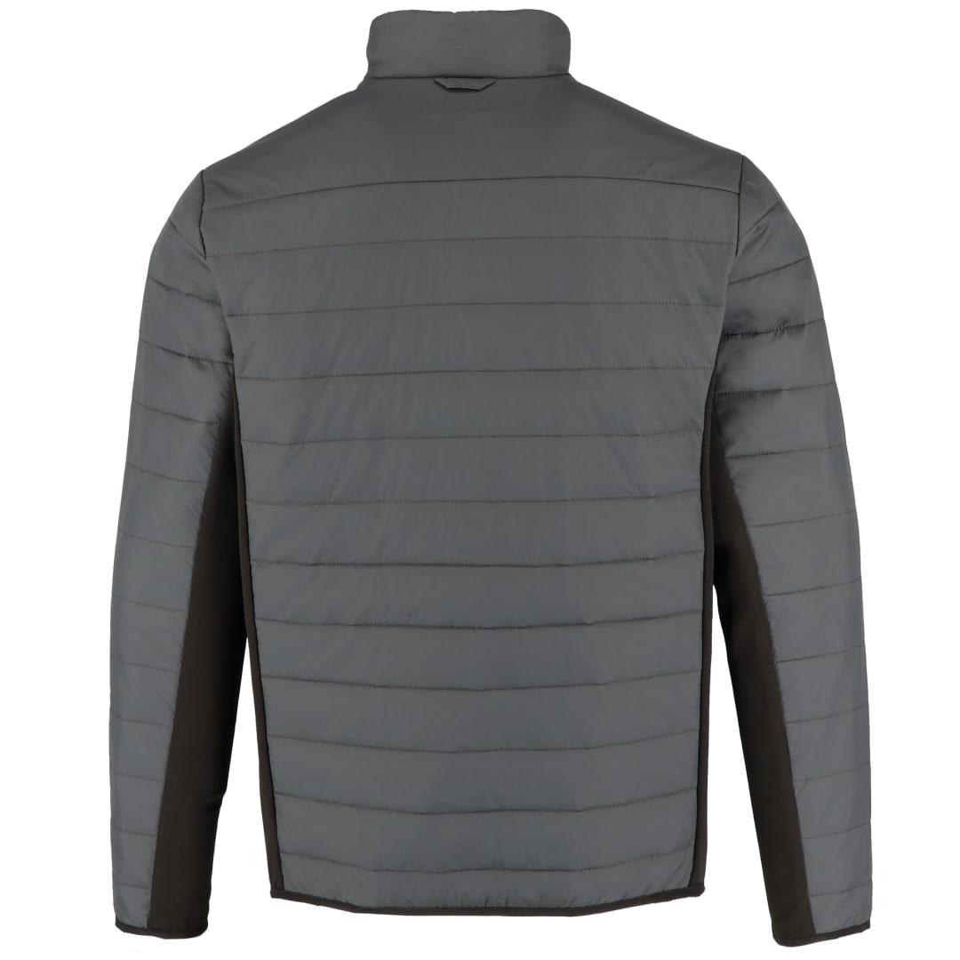 Geneva eco hybrid insulated jacket-mens Grey front