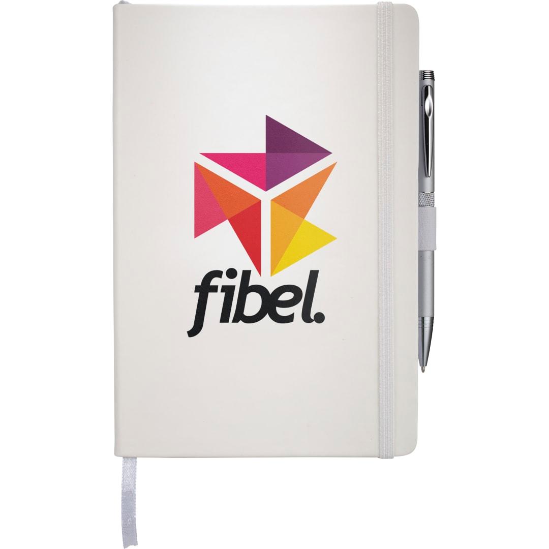 Fsc® mix 5.5 x 8.5 nova bound journal Black miniatura 25