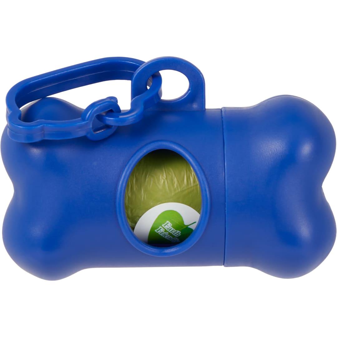 Dog waste bag dispenser with recycled bags Blue miniatura 4