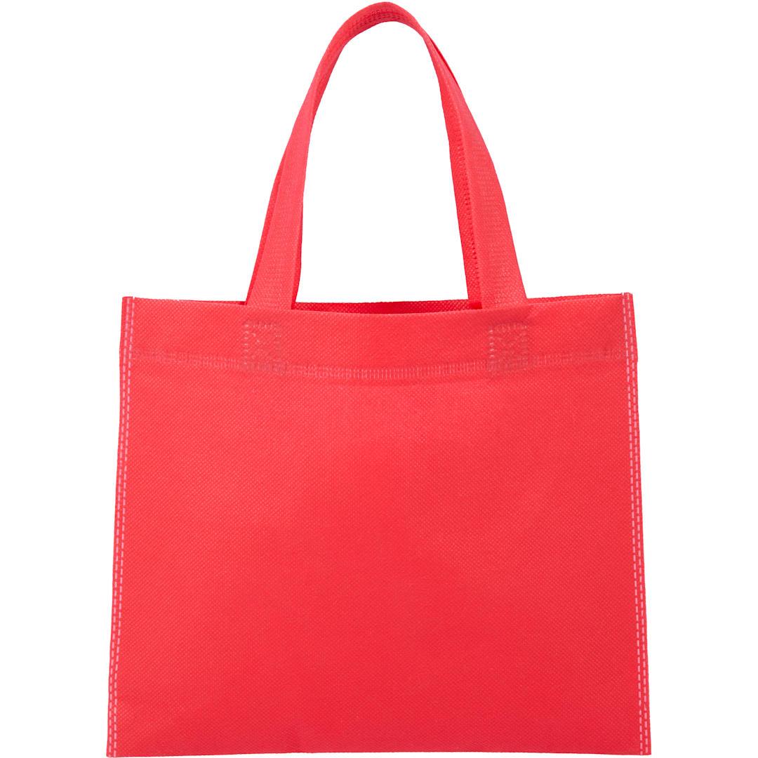 Mini non-woven heat sealed tote Red miniatura 19
