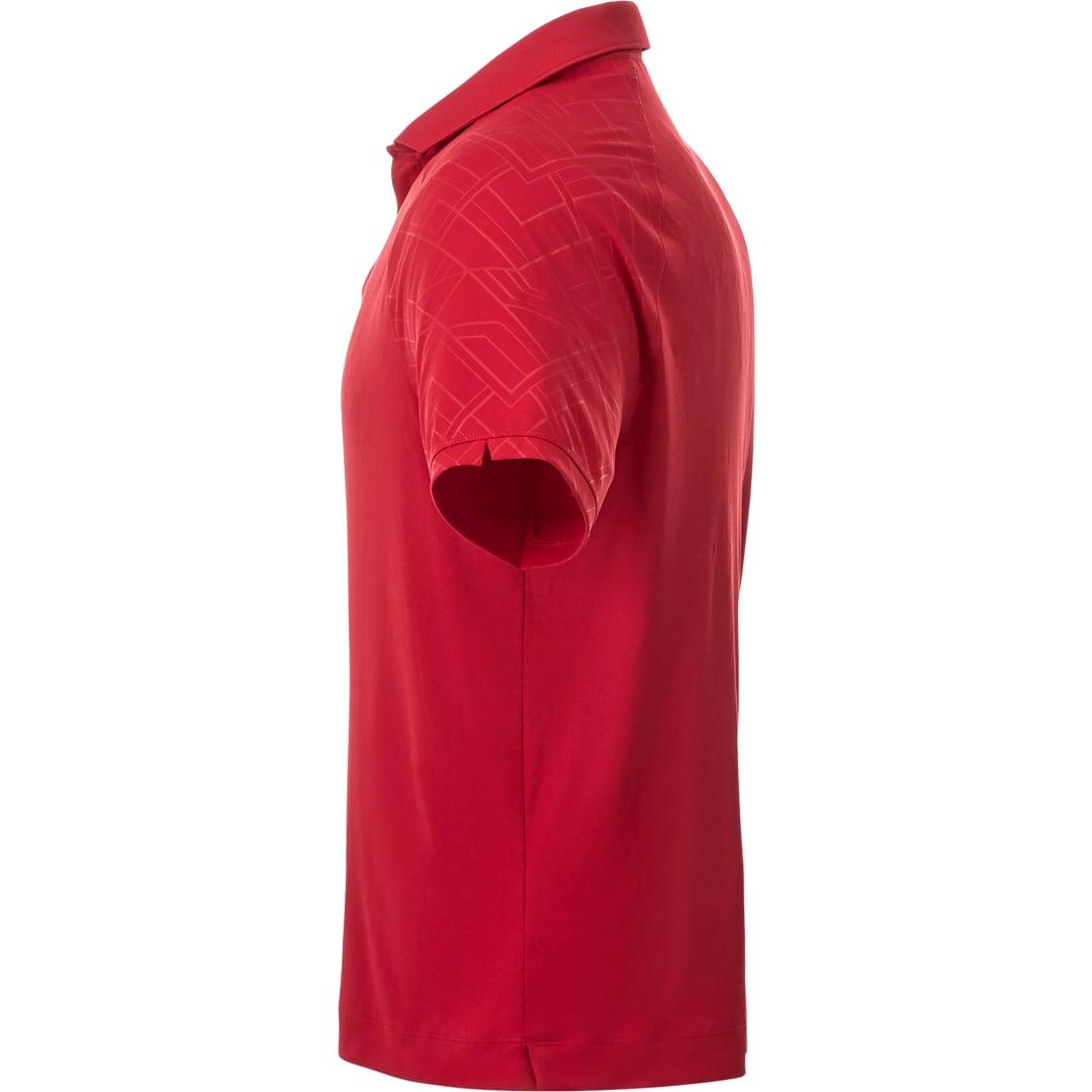 Mens hakone ss polo Red front