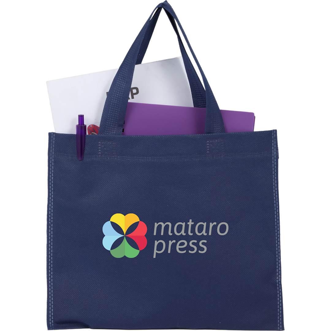 Mini non-woven heat sealed tote Red miniatura 15
