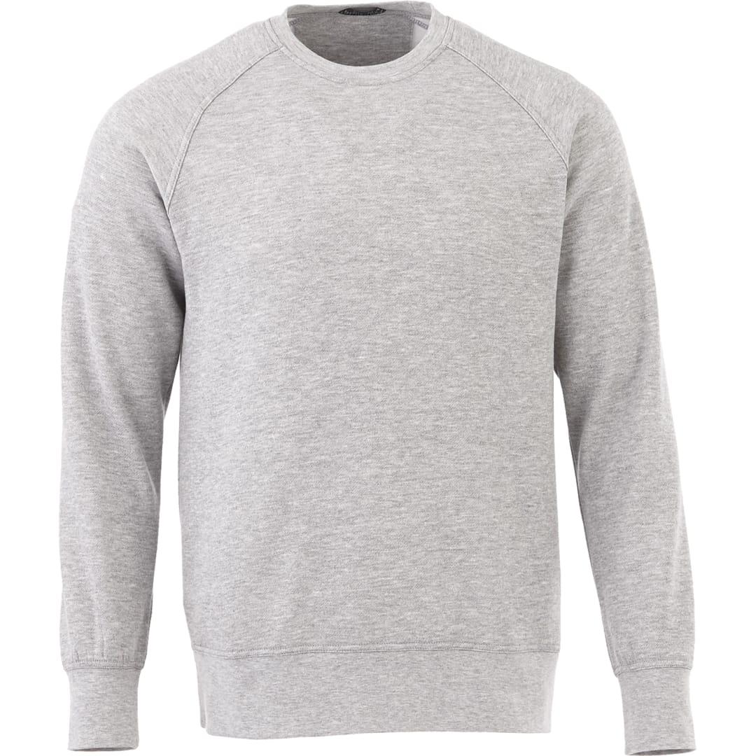 Mens kruger fleece crew White miniatura 3