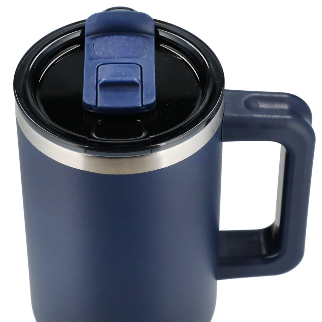 Pinnacle recycled travel tumbler with straw 40oz Black miniatura 31