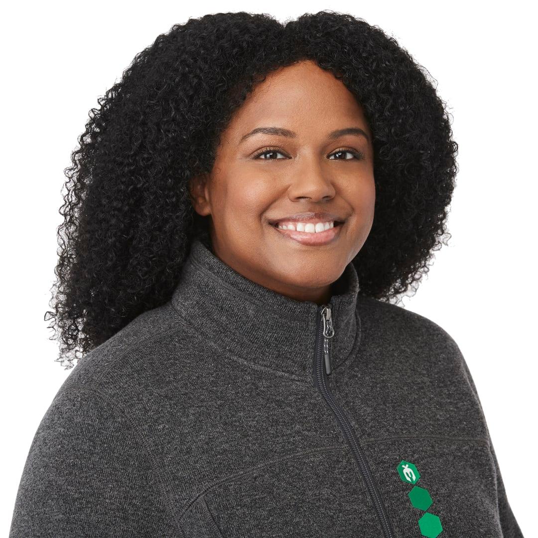 Darnell eco knit full zip - womens Grey miniatura 14
