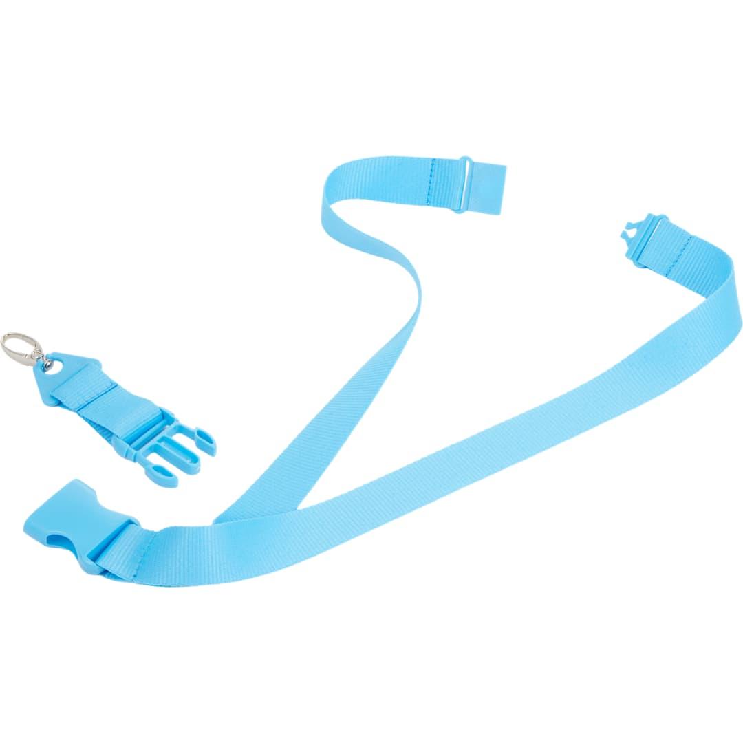 Monochrome hang in there lanyard Blue miniatura 5