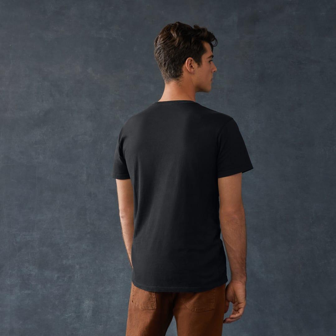 American giant classic cotton crew t - mens White miniatura 32