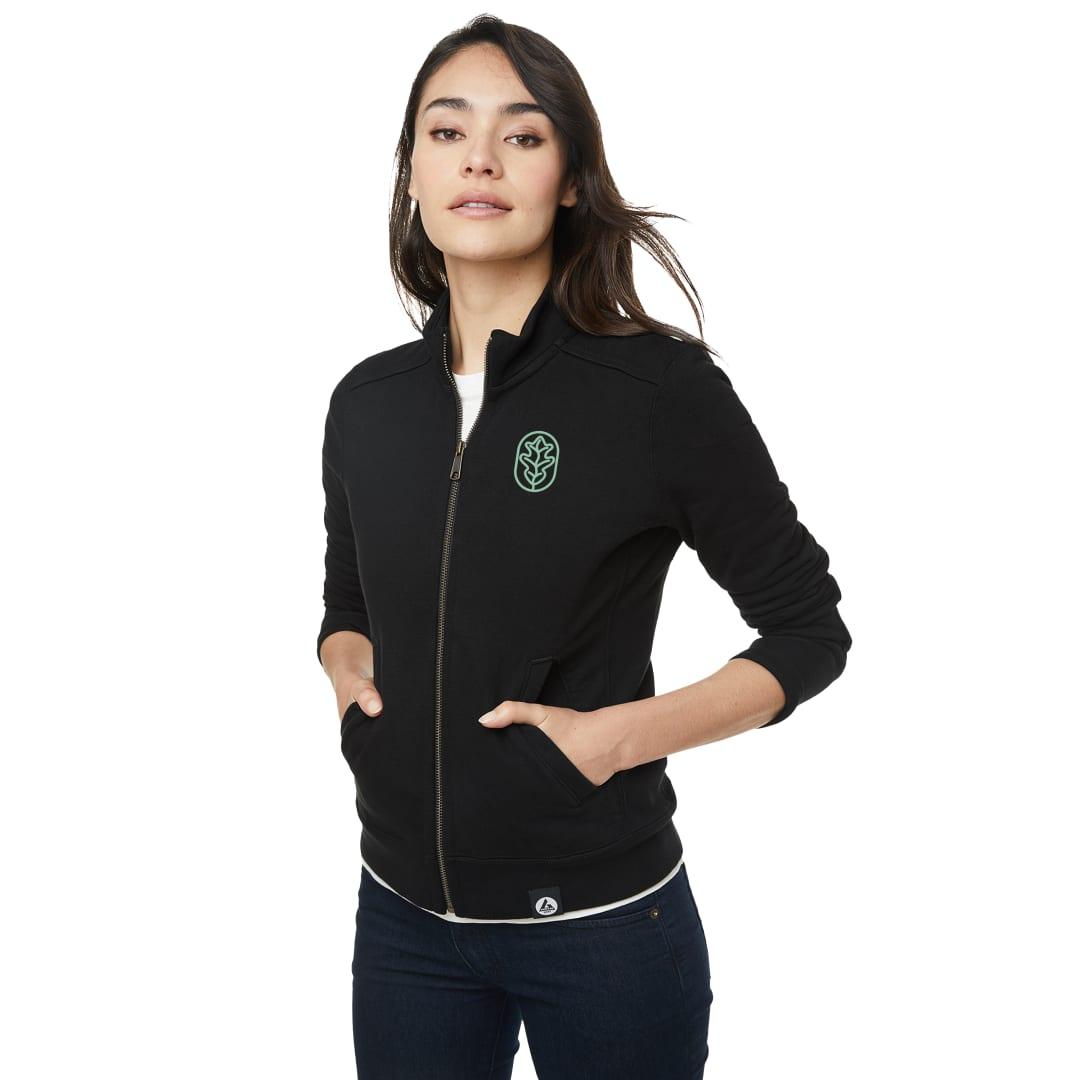 American giant moto full zip - womens Black miniatura 14