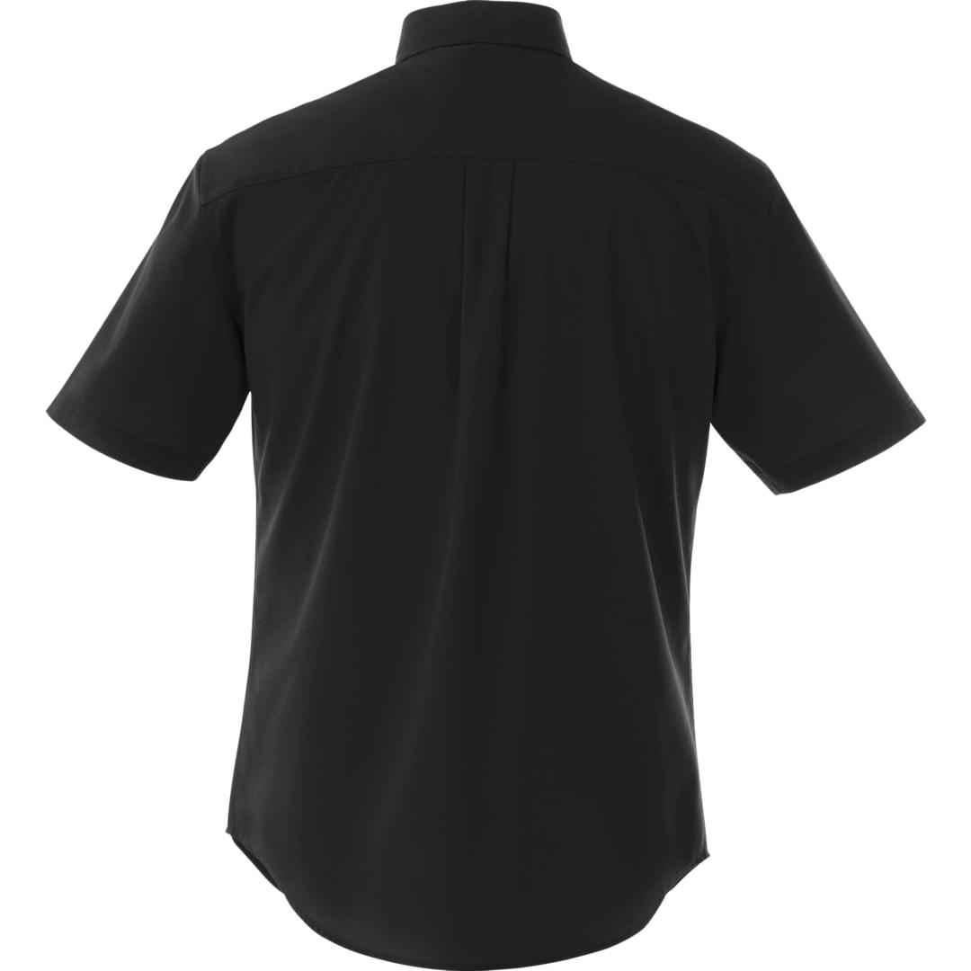 Mens stirling short sleeve shirt tall Black miniatura 8