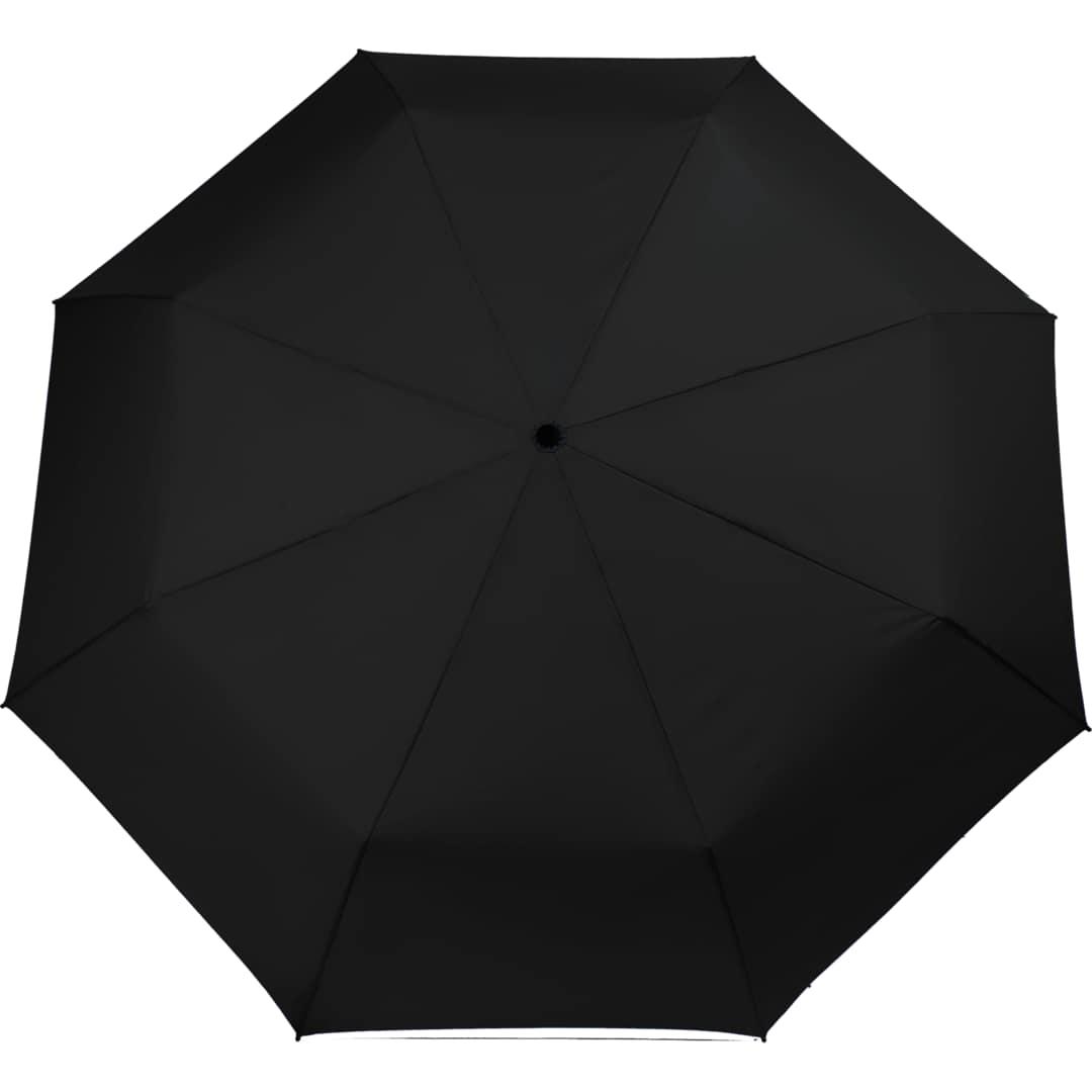 46 Recycled 3-folding umbrella Black miniatura 3
