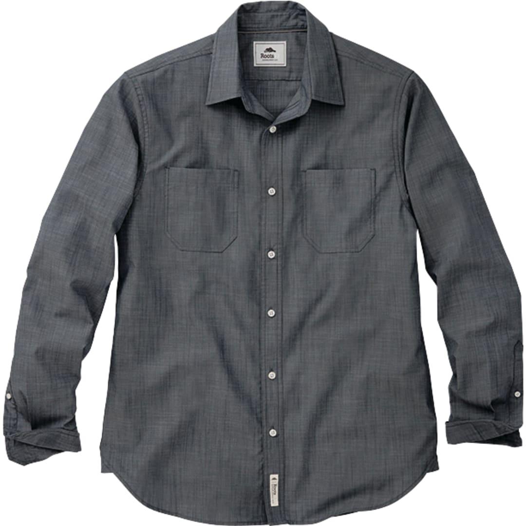 Mens clearwater roots73 ls shirt Blue miniatura 13