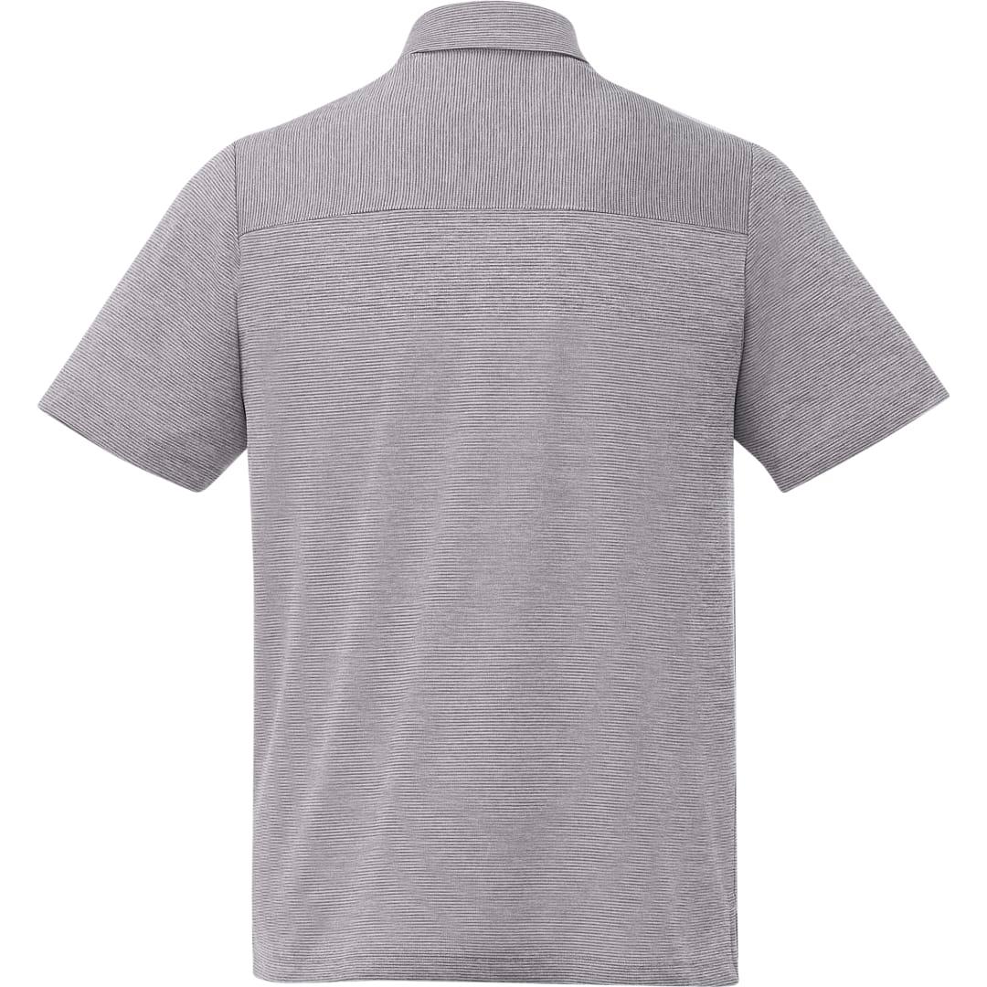 Mens dege eco ss polo Blue miniatura 8