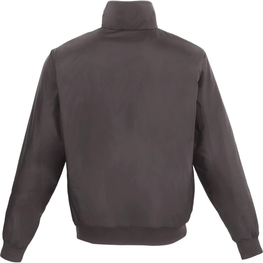 Belford eco fleece lined jacket - gender neutral Grey front