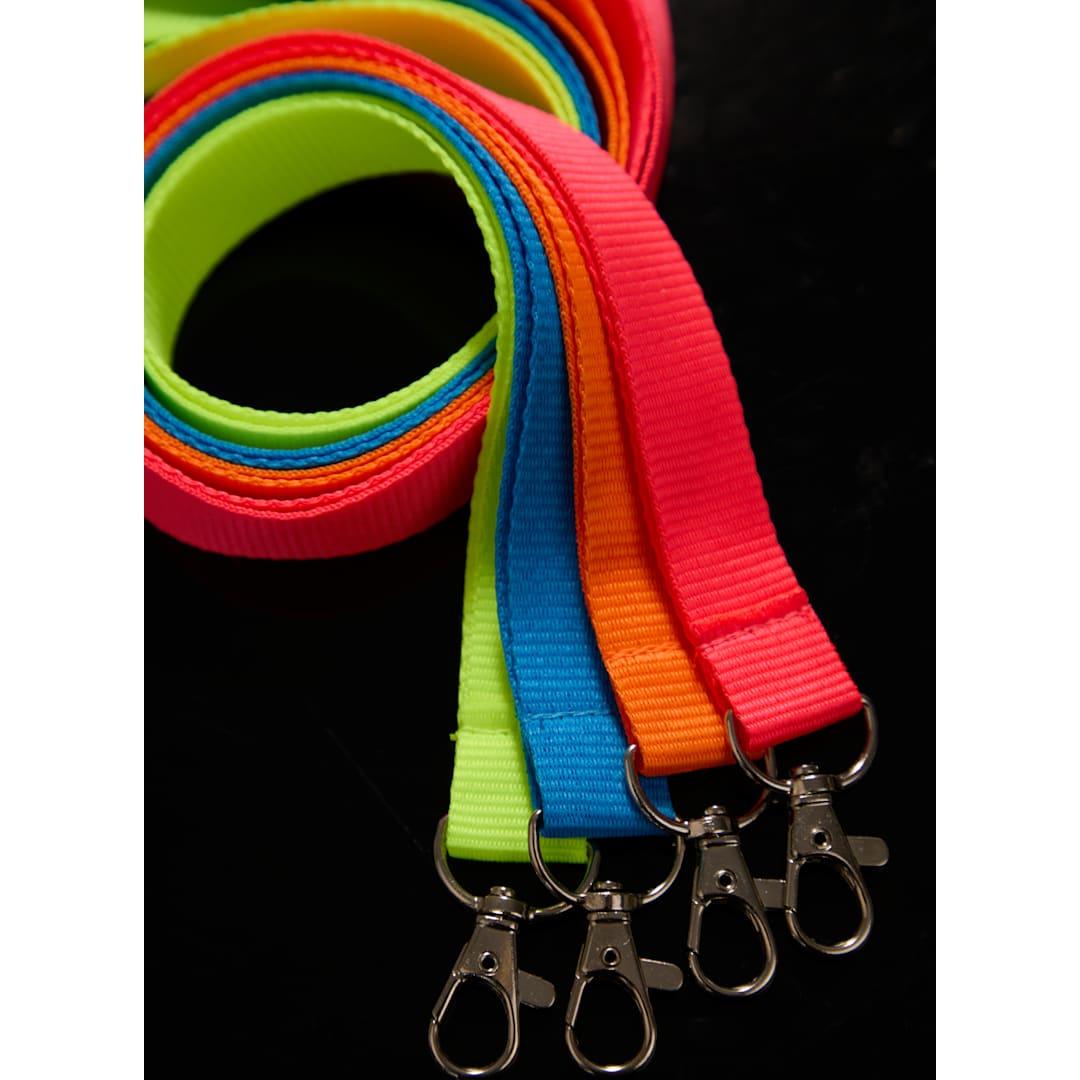Monochrome hang in there lanyard Blue miniatura 34