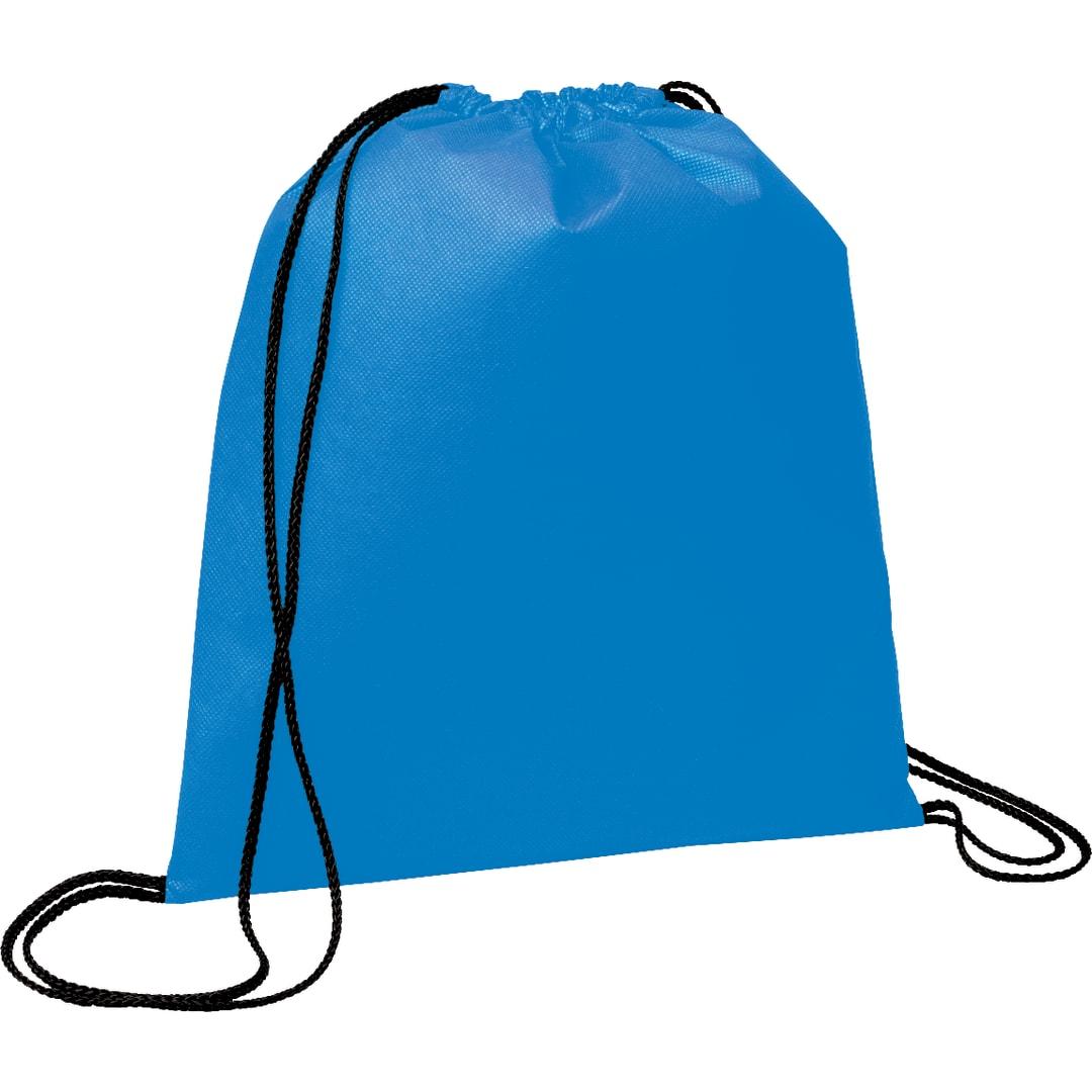 Evergreen non-woven drawstring bag Black miniatura 18