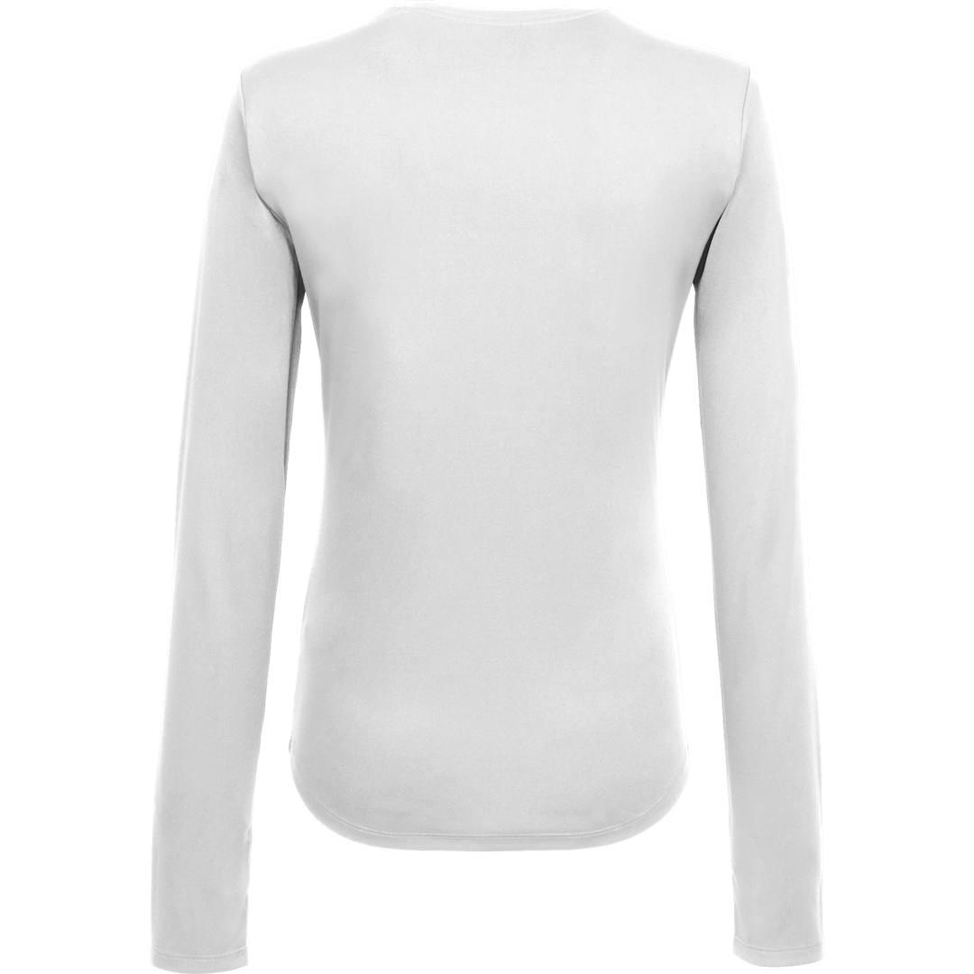Dara ls tech tee - womens White front
