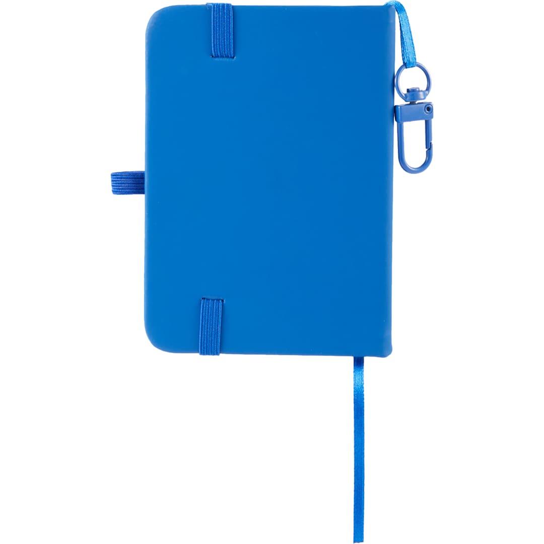 Mini recycled notebook w/ clip Black miniatura 10