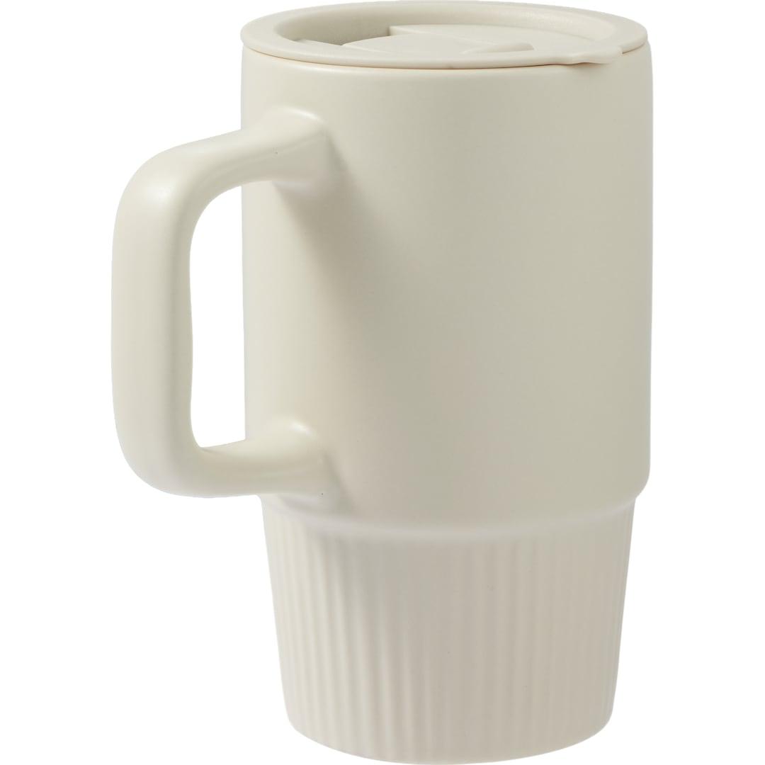 Camden 13oz ceramic mug w/ lid Black miniatura 23