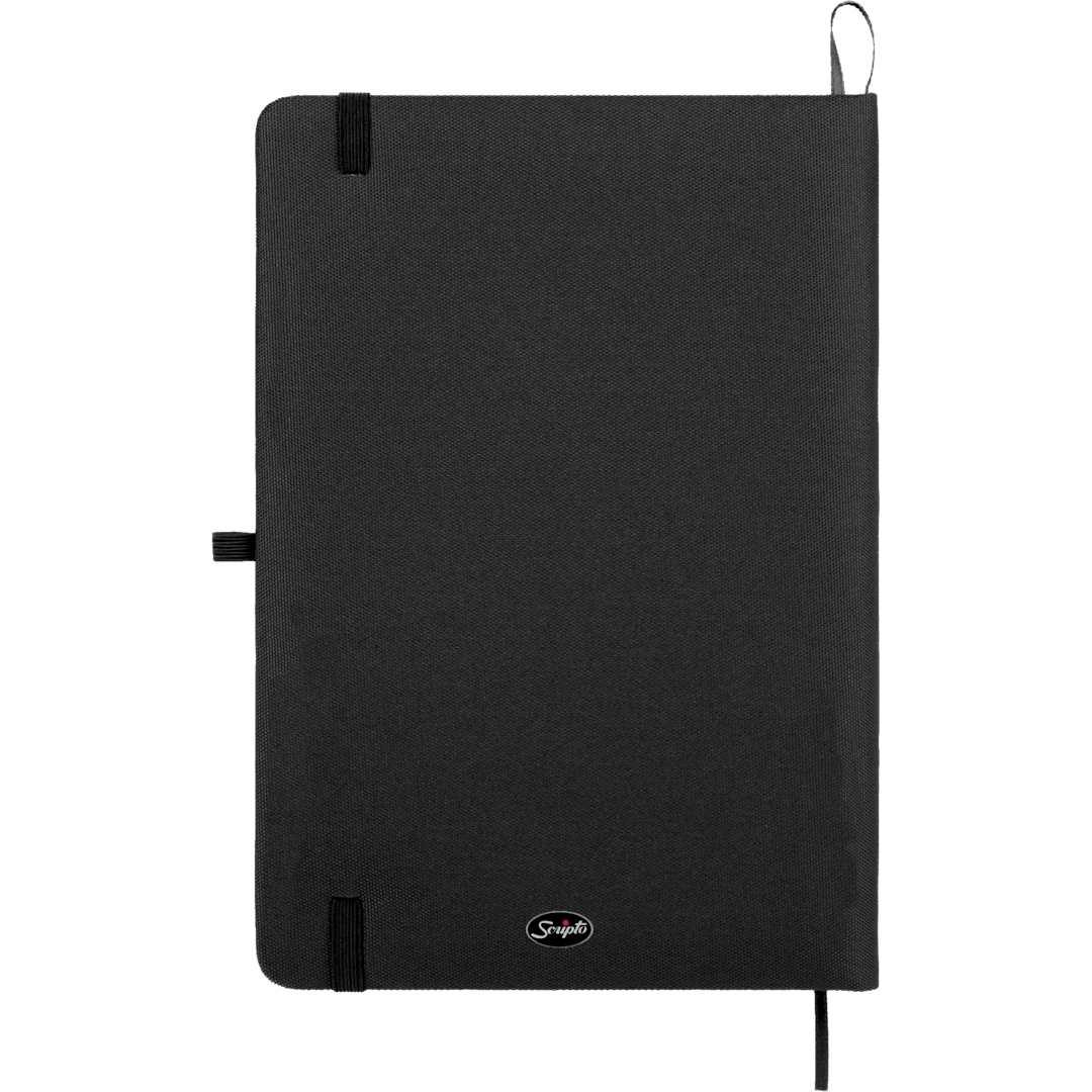 Scripto® tidal rpet bound notebook Black miniatura 4