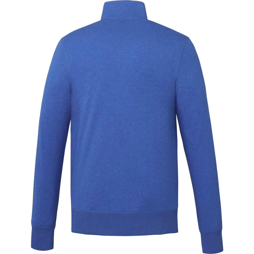 Mens argus eco fleece full zip Royal front