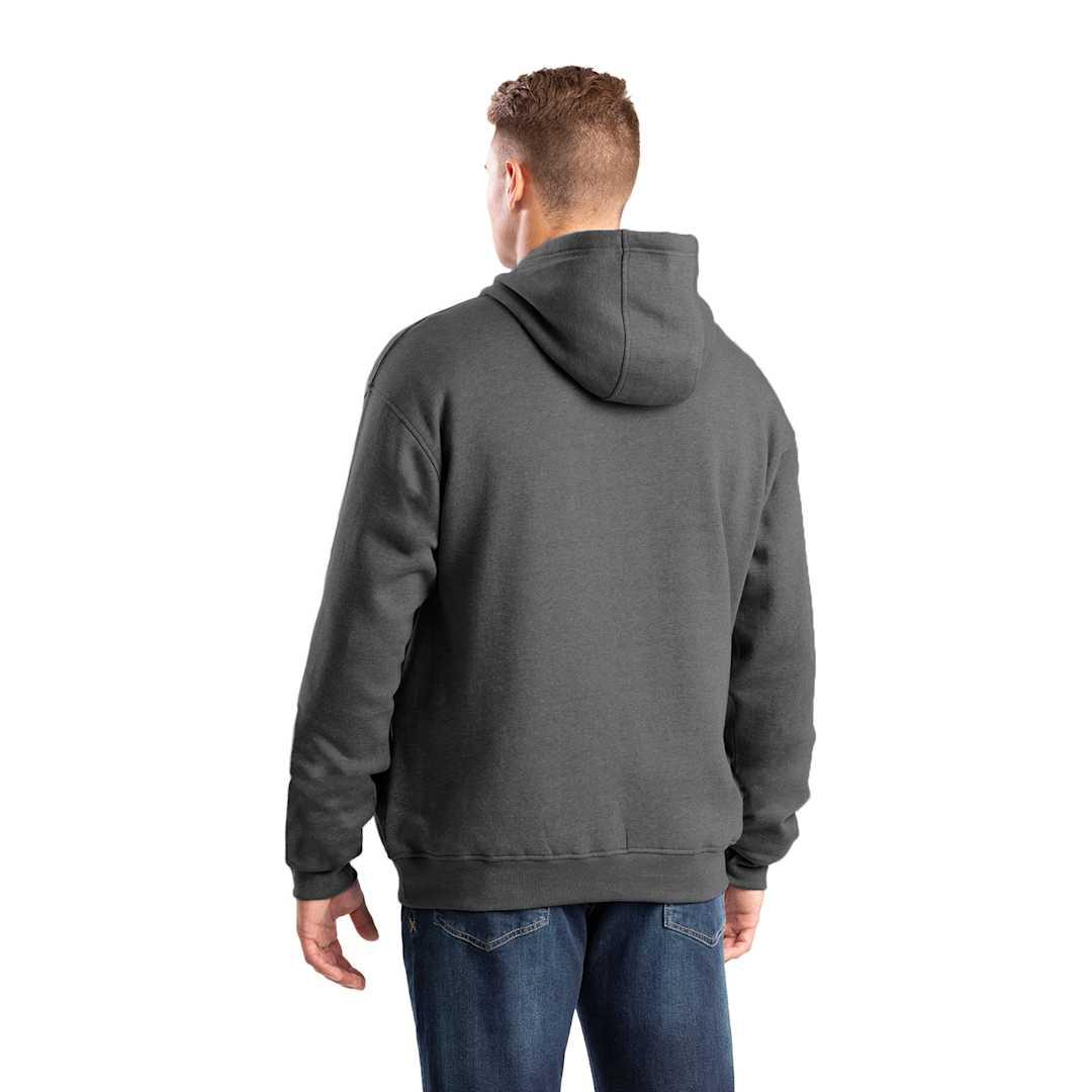 Berne heritage zippered pocket hooded sweatshirt - mens Black miniatura 10