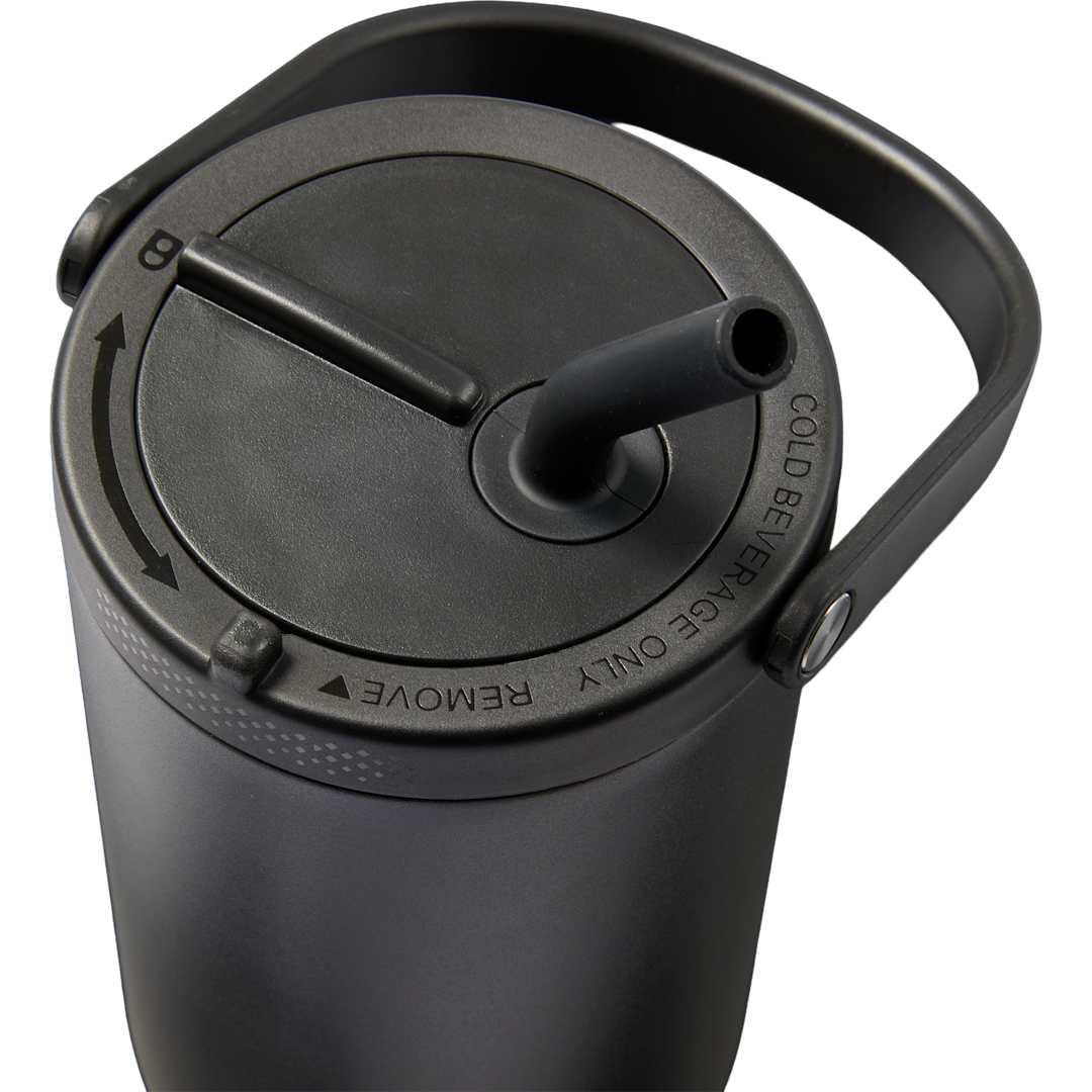 Trinity recycled straw leak proof tumbler 30oz Black miniatura 11