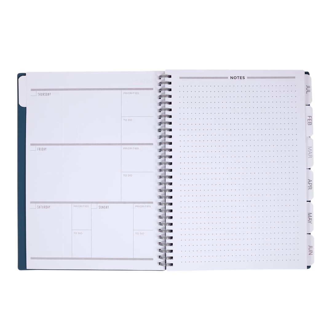 Wellable™ plan well undated planner journal Navy Blue miniatura 20