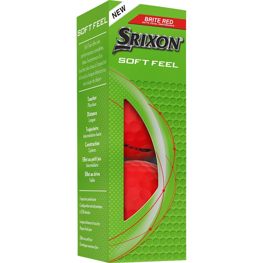 Srixon soft feel brite golf balls - 3 pack Orange miniatura 12