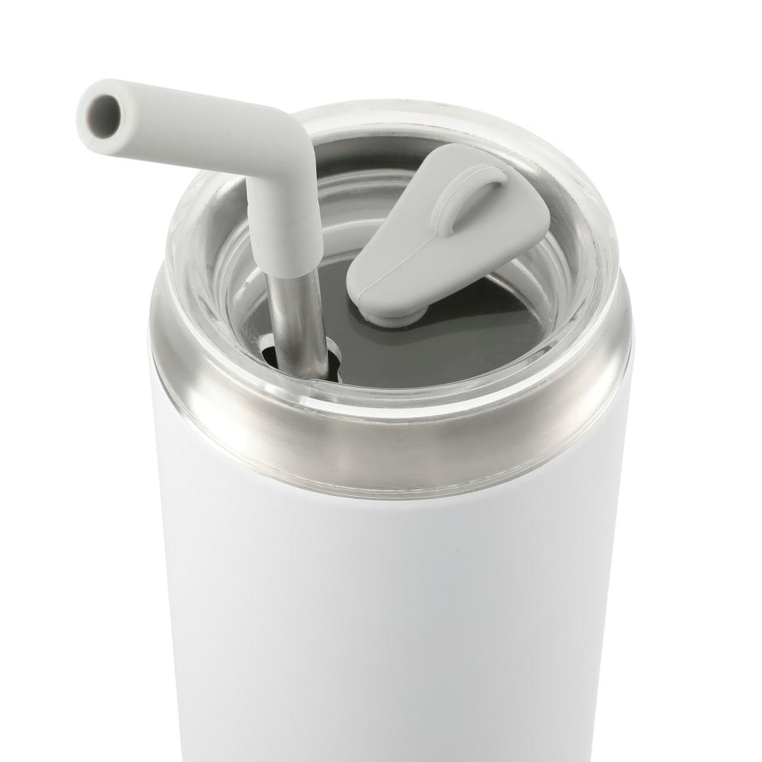 Marka copper vac tumbler w/ ss straw 20oz Black miniatura 14