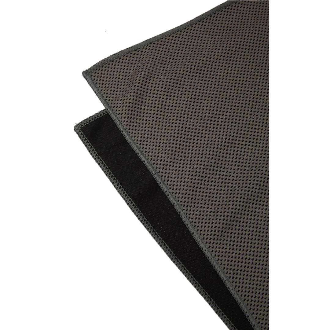 Cooling towel with travel pouch Grey miniatura 3