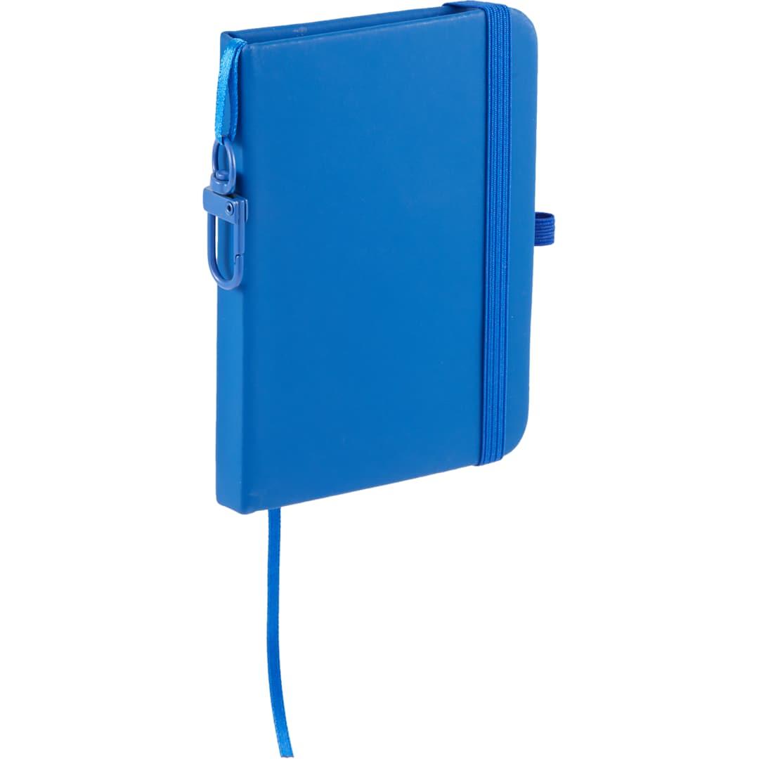 Mini recycled notebook w/ clip Black miniatura 9