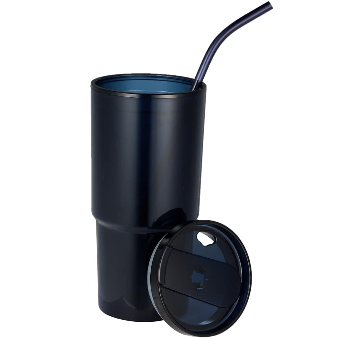 Mia recycled acrylic tumbler 24oz Clear miniatura 9