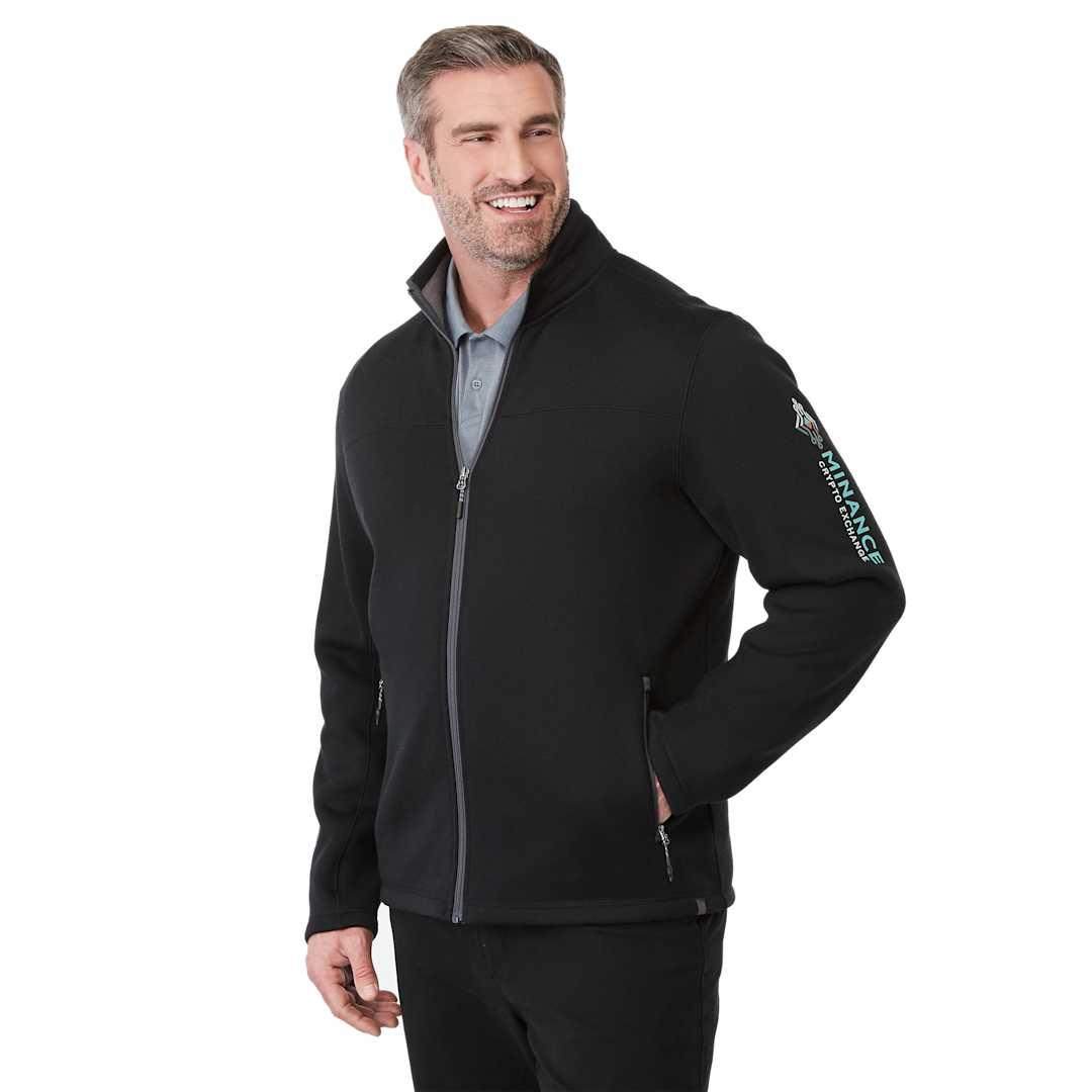 Darnell eco knit full zip - mens Grey miniatura 28
