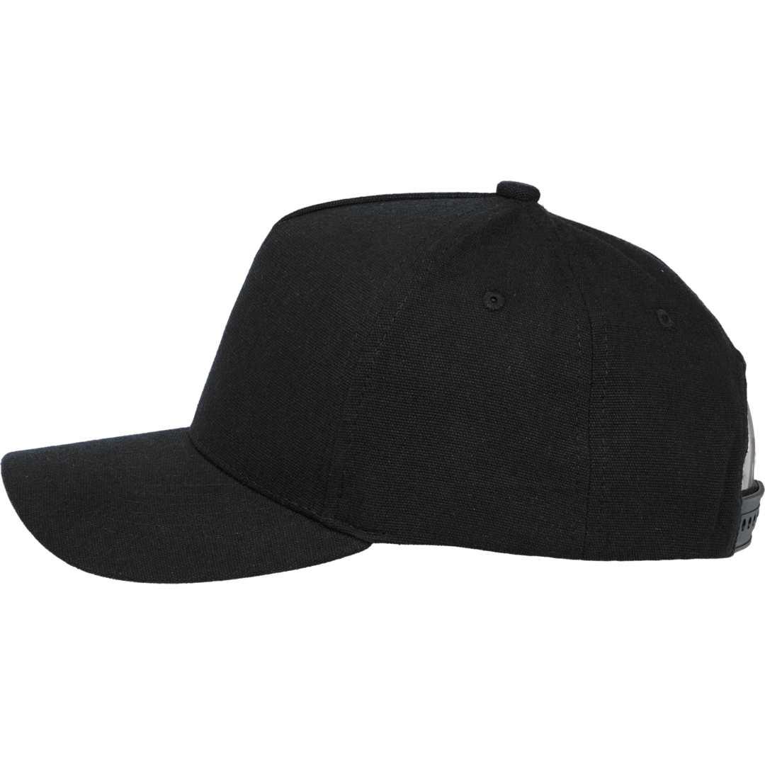 Recycled cotton canvas 5 panel ballcap - unisex Navy Blue miniatura 24