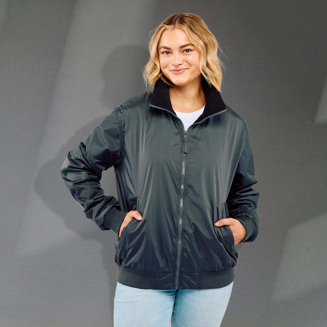 Belford eco fleece lined jacket - gender neutral Grey miniatura 17