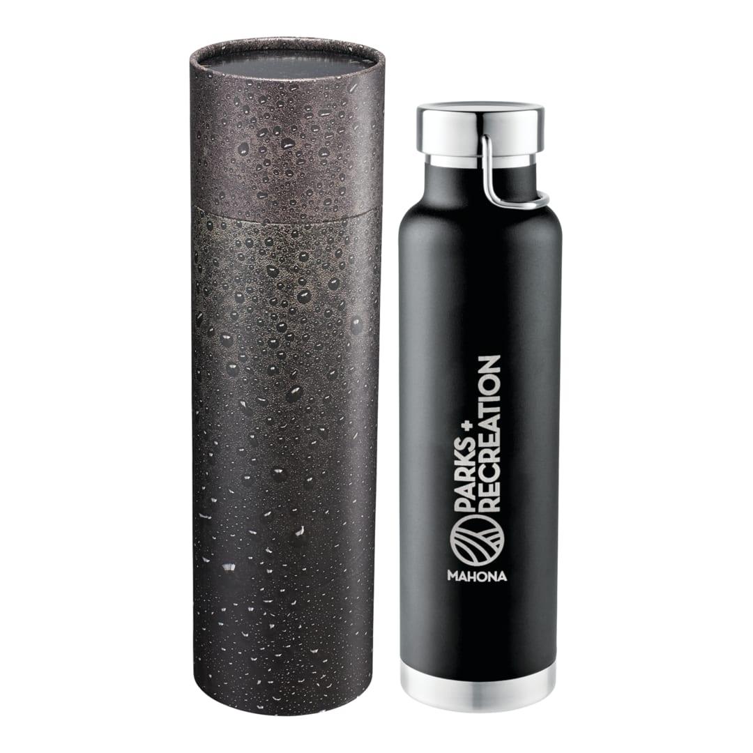 Thor copper vac bottle 22oz with cylindrical box Black miniatura 2